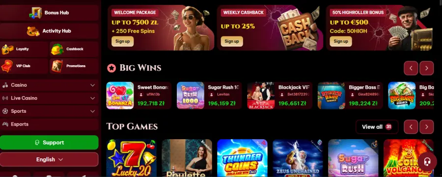 Spinogambino app